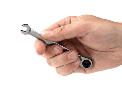 TEKTON 7 mm Reversible 12-Point Ratcheting Combination Wrench | WRC23407 - size: 7 mm, style: Metric