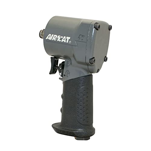AIRCAT Pneumatic Tools 1057-TH: Stubby Impact Wrench 700 ft-lbs - 1/2-Inch - size: 1/2-Inch (Pack of 1)