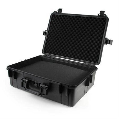 multicomp PRO 22" Weatherproof Equipment Case, made of Polypropylene Plastic, Black with Foam Insert, (22" X 16.5" X 8.5" (L x W x H)) - size: 22" X 16.5" X 8.5" (L x W x H) (BLACK)