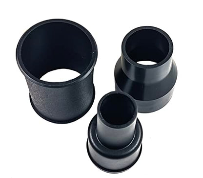 palart 3 Piece Vacuum Adapter Combo Kit Fits Wet Dry Vacuum Cleaners,Connector Accessory | Includes 2-1/2 in to 1-7/8 in. Accessory Adapter, 1-7/8 in. to 1-1/4 in. Adapter, Hose-to-Hose Connector, Connector Accessory