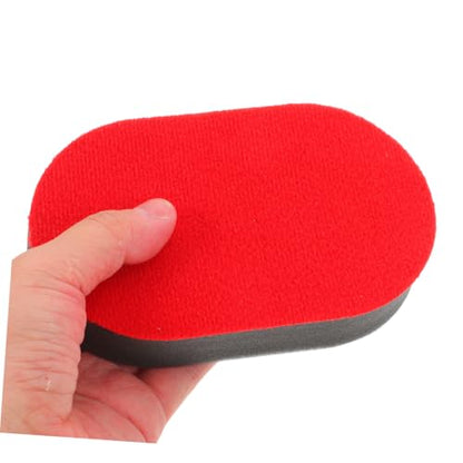 Tire Dressing Applicator Brush and Soft Sponge 4pcs Set for Car Wheel Cleaning and Waxing, Tire Shine Sponge Pads for Automotive Exterior Care