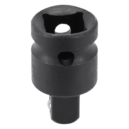 Socket Wrench Drive Adapter Set, Chrome Steel Converter Reducer with Ball Retainer for 1/4, 3/8, 1/2, 3/4 Inch Ratchet Air Impacts Tools, Electroplated Finish for Secure Fit and Easy Storage