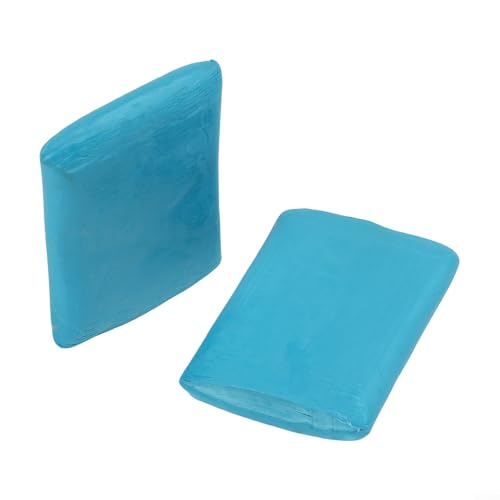 3PCS Blue Clay Cleaning Bar for Car Detailing, Fine Grade Auto Paint Decontamination Mud Remover for Rust Oil Stains on Body Glass
