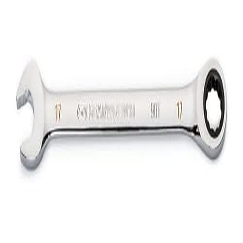 GEARWRENCH 17mm 4 Degree Swing Arch 12 Point Ratcheting Combination Wrench - 86917 - size: 17mm