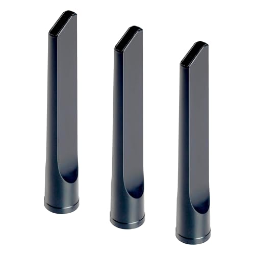 WORKSHOP Wet/Dry Vacs Vacuum Accessories WS12502A 1-1/4-Inch Wet/Dry Vacuum Crevice Tool is A Shop Vacuum Attachment for Tight Places, Black (Pack of 3) - size: 1-1/4" (Pack of 3)