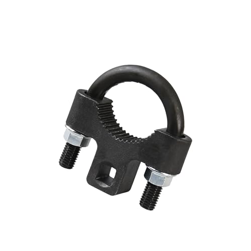 Inner Tie Rod Removal Tool, 3/8" U-Shaped Inner Tie Rod Tool with Non-Slip Teeth, Carbon Steel Inner Low Profile Tool for Car Chassis Rocker, Vehicle Tie Rod Installation Accessories
