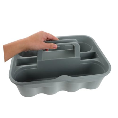 Luxshiny Plastic Cleaning Storage Organizer Basket for Car Wash Bucket Large Storage Space Portable Handle