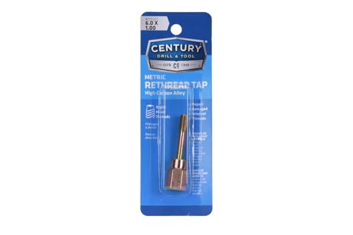 Century Drill & Tool, 92001, 6.0X1.00,Rethreading Tap,Tool Set, Thread Repair - size: 6.0 X 1.00