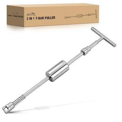 GOOACC Car Dent Puller Repair Kit Paintless Dent Removal Tool 2 in 1 T-Bar Slide Hammer Puller Upgrade Detachable Auto Body Dents Remover for Car Hail Damage Door Ding Metal Surface - color: 1PCS Dent Puller Kit