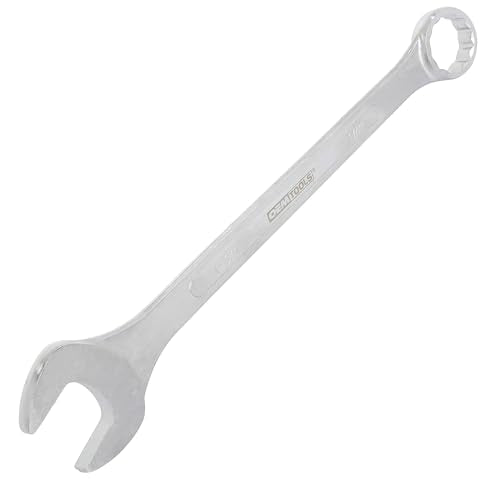 OEMTOOLS 22110 1 3/4 Inch Jumbo Combination Wrench, Large Wrench, Offset Wrench Design With Raised Panel - size: 1-3/4"