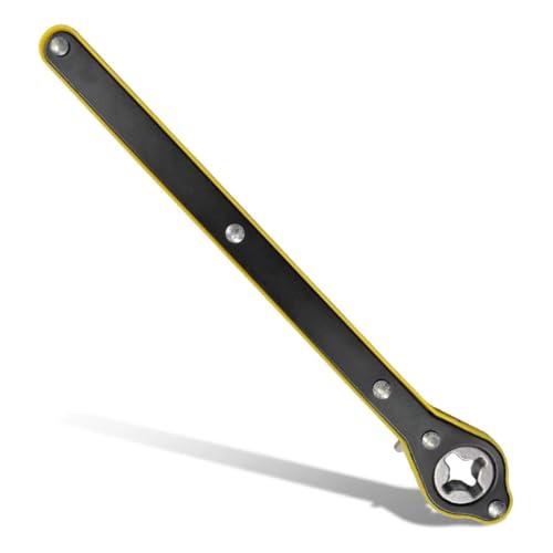 Car Jack Ratchet Wrench, 360° Swivel Automotive Scissor Jack Adapter with Long Handle, Labor-Saving Vehicle Tire Lifting Repair Tool for Small Car, Sedan, Travel, SUV (Ratchet Wrench) - size: Ratchet Wrench