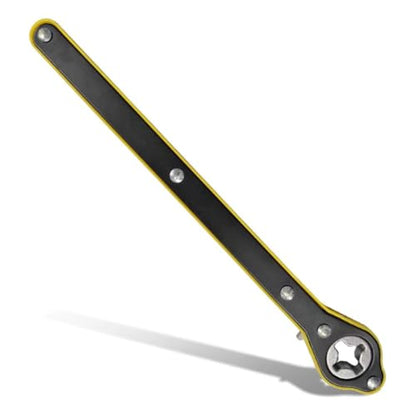 Car Jack Ratchet Wrench, 360° Swivel Automotive Scissor Jack Adapter with Long Handle, Labor-Saving Vehicle Tire Lifting Repair Tool for Small Car, Sedan, Travel, SUV (Ratchet Wrench) - size: Ratchet Wrench