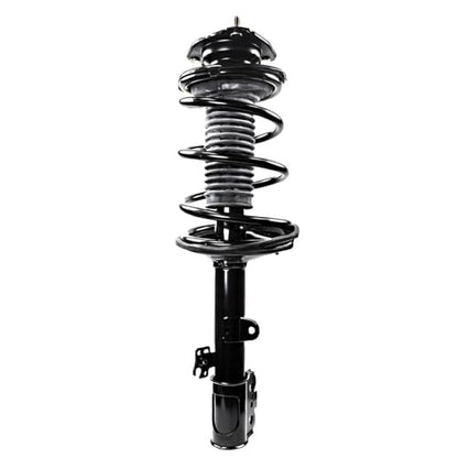 Detroit Axle - AWD Front Steering Knuckles and Wheel Hub Bearings Struts and Coil Spring Replacement for 2011 2012 2013 2014 Toyota Sienna - size: 4QU47784/ Big strut kit