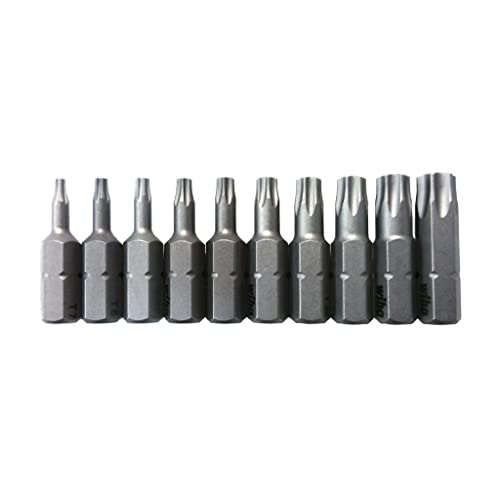 Wiha 72595 Blister Pack Torx Insert Bit Set, 10 Pc - size: Pack of 1