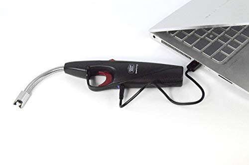 Proud Grill Smartignition Rechargeable Electric Lighter | Heavy Duty Butane Free Long Neck Lighter | Ideal for BBQ and Gas Appliance