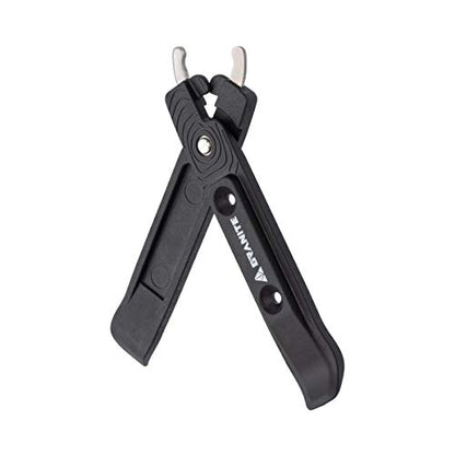 Granite Talon Bike Tire Levers with Bicycle Chain Master Link Pliers Function, Bike Chain Quick-Link Removing Tools, Bike Tool Kit for Mountain Bike, Road Bike, BMX Bike (Black) - color: Black