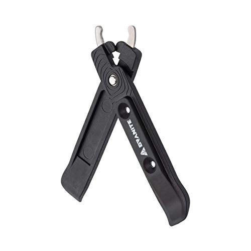 Granite Talon Bike Tire Levers with Bicycle Chain Master Link Pliers Function, Bike Chain Quick-Link Removing Tools, Bike Tool Kit for Mountain Bike, Road Bike, BMX Bike (Black) - color: Black