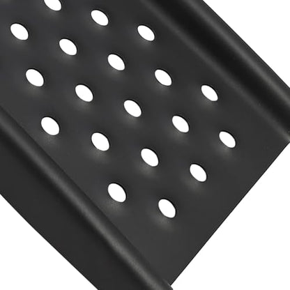 Heavy Duty Car Ramp Set of 2, 4000 Lbs Capacity Auto Ramps, Solid Steel Vehicle Truck Repairs Ramp for Oil Change, Car Repair, Garage Maintenance, Easily Up to 8", Black
