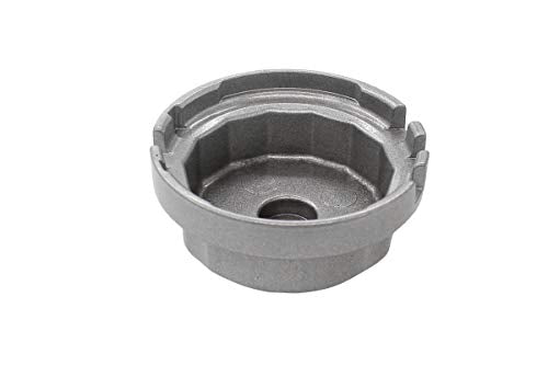 MOTOKU 64.5mm 14 Flutes Oil Filter Wrench Cap Housing Tool Remover | for Toyota Avalon Camry FJ Cruiser 4-Runner Highlander RAV4 Scion 2.5L-5.7L