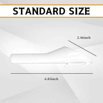 2PCS Capless Gas Tank Fuel Funnel for Automotive Use, No Spill Plastic Car Gas Filler Small Funnel for Ford Focus F150 Mercury Lincoln, 8U5A-17b068-EB 1782177 Portable Gas Can Spout Replacement