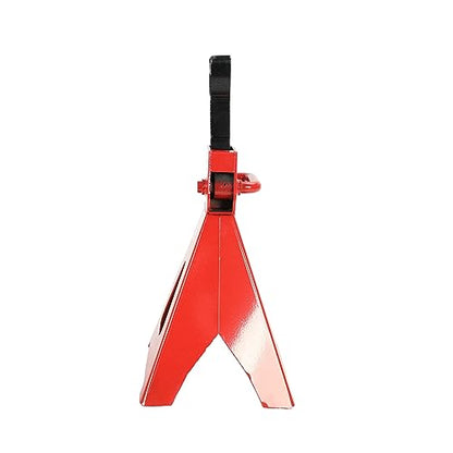6 Ton (12,000 LBS) Automotive Jack Stands | Adjustable Height 14.6"- 24", Heavy Duty Steel Car Lifting Stand for Garages, Repair Shops, Red, 1 Pair
