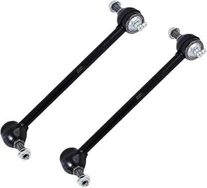 Detroit Axle - Front Struts Sway Bars for 2000-2005 Ford Focus, 2 Complete Struts with Coil Spring 2 Front Sway Bar Links Replacement - size: 4QS2400025/Sway Kit