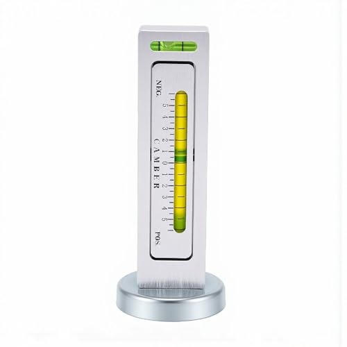 Haofy Adjustable Magnetic Gauge Tool Camber Caster Alignment for Trucks RVs, Strong Magnet Multi Angle Scale, No More Uneven Tire Wear for Tire Shops