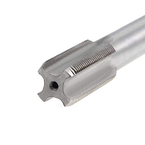 uxcell Metric Machine Tap Left Hand M16 Thread 1 Pitch H2 4 Flutes High Speed Steel Screw Thread Taps Tapping Tool - size: M16x1