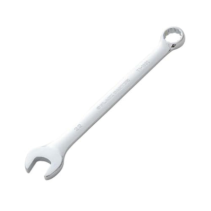 BLACK CANYON Metric 22mm Combination Wrench, 12-Point Box End & Hex Opening Design, Polished Steel - size: 22 mm