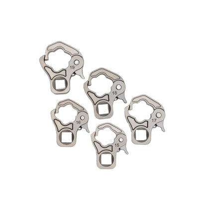 VIM Tools 5 PC. 3/8'' DR. RATCHETING Flare NUT Set (15, 16, 17, 18, 19MM)