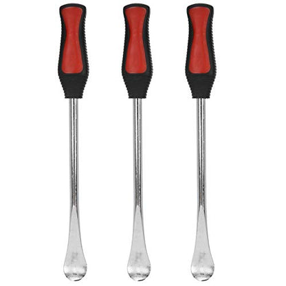 Hilitand Stainless Steel Tire Spoon Lever Set, Repair Tool with ABS Handle, Hardened Automotive Grade, for Motorcycle Bike Change