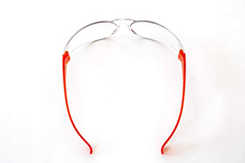 G & F Products 13016-NEW Safety Goggles, 99% Protection Against UV-A, B & C Rays, Impact & Ballistic Resistant, Clear Lenses, 12 Pack - style: Clear Lens 12 Pack Safety Glasses
