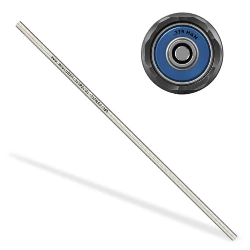 BTEVGO Bore Alignment Rod for 9MM, 5.56, 7.62, .45, 6.5, 6.8, .338 Protective Case | Verify Alignment to Muzzle, Prevent Baffle Strikes - size: 375 H&H
