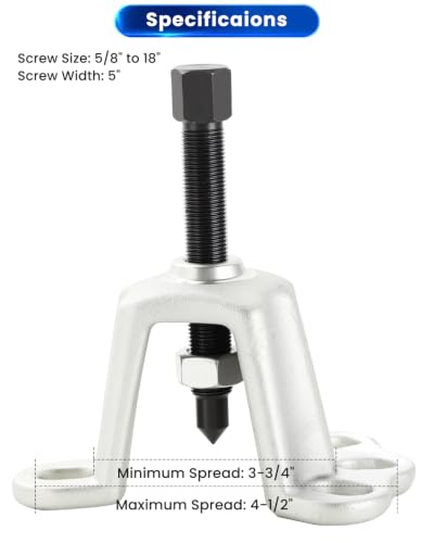 ATPEAM Axle and Front Wheel Hub Removal Tool Front Hub Installer Puller Tool