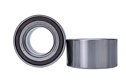 Detroit Axle - Pair Front Wheel Bearings for Toyota 2006-2020 Yaris, Scion 2008-2014 xD, 2012-2015 iQ, 2012-2019 Prius C, Replacement Wheel Bearings Assembly - style: 510094 x2/Pair