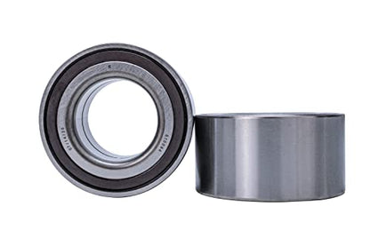 Detroit Axle - Pair Front Wheel Bearings for Toyota 2006-2020 Yaris, Scion 2008-2014 xD, 2012-2015 iQ, 2012-2019 Prius C, Replacement Wheel Bearings Assembly - style: 510094 x2/Pair