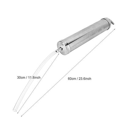 Suction Gun 500cc Fluid Transfer Hand Pump Aluminum Alloy for Oil Grease Extractor Automotive Use