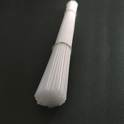 40 Pcs 16-Inch Length White HDPE Plastic Welding Rod,1/8" Diameter,High Density Polyethylene Welding Rod for Car Bumper,Water Tanks,Canoe and Plastic Bins - color: White