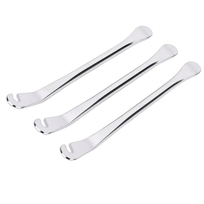 RiToEasysports Tire Lever Set, Heavy Duty Metal Tool for Changing Tires on Cars Trucks Motorcycles, Durable Bar Kit for DIY Mechanics and Off-Road Vehicle Owners