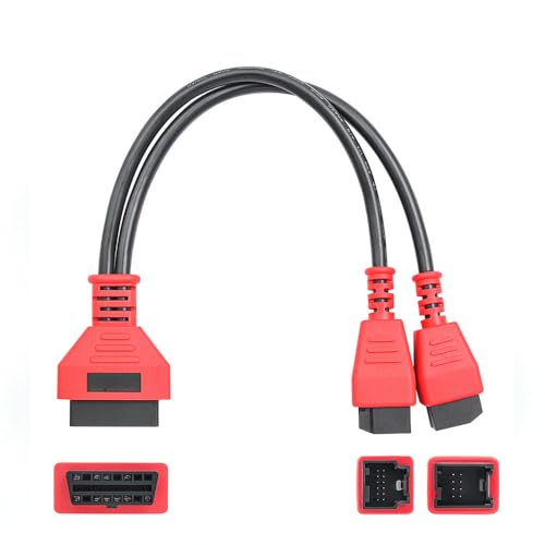 OBD2 Adapter SGW Cable for Jcan Alfa Romeo Dodge Ram Jeep Fiat Fca Chrysler 12+8 adapter Cable Connector Security Gateway bypass Protocol Programming Compatible with DS808 Test DS808 MS905 MS906 MS908