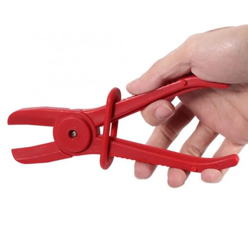 3 PCS Fuel Line Pinch Off Pliers, Hose Pinch Off Pliers, Non-Marring Fuel Line Clamp Pliers for Automotive Flexible Hoses, Gas Lines, Brake, Fuel Lines, Coolant & Radiator