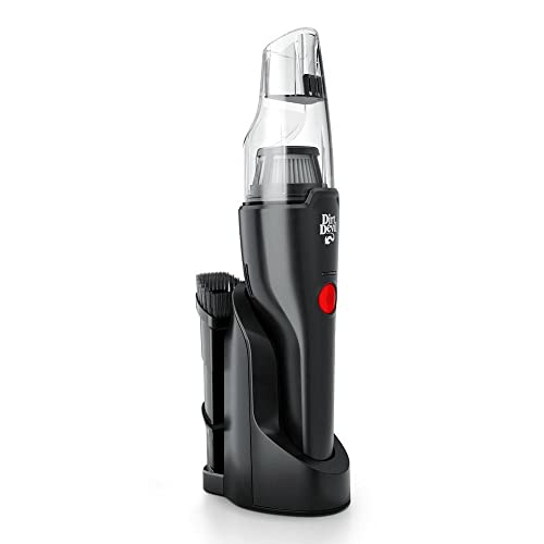 Dirt Devil Grab and Go+ 8V Cordless Handheld Vacuum Cleaner, Powerful Suction, Lightweight, Includes 2-in-1 Tool and Charging Stand with Tool Storage, Portable Vacuum Cleaner