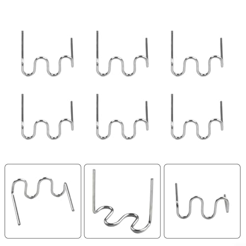 Robust 0 60 8mm Welding Nail Kit 100PCS, Plastic Repair, For Car Bumper Welder(0.8mm Wave staples) - color: 0.8mm Wave staples