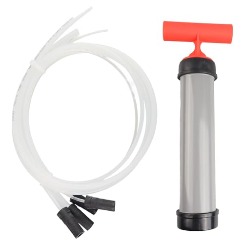 6L Vacuum Oil Extractor Pump, Portable Fluid Extractor Oil Change Pump for Automotive, Marine Boat, Jet Ski, Lawn Mower, Boat,Fast Oil Change & Quick Drain Fluid Evacuator