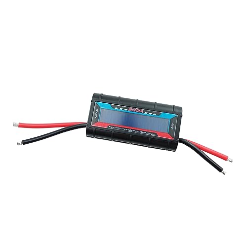 200A High Precision RC Watt Meter Power Analyzer Voltage Amp Meter, Wattmeter Tester Amp Meter Monitor with Real-time Reading Backlight Digital LCD Screen for Battery, Solar, Wind Power - style: 200A