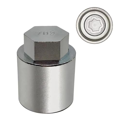 JL 701 for 27mm Nuts, Wheel Locking Nut Key for Jeep (JL) Dodge | Wheel Lock Nut Socket Adapter, Anti-Theft Lug Nut Removal Tool, Anti-Theft Screw Remover, Repair Tool, Tyre Fitting, garage - size: 701