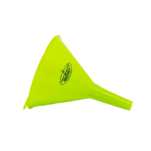 Hot Shot's Secret 4-Piece Flexible Funnel Set | Four funnels for clean, mess-free transfer of oil, coolant, fuel, and other automotive fluids.