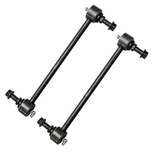 Detroit Axle - FWD Front Struts Sway Bars for Toyota 2001 2002 2003 Highlander [2.4L], Complete Struts with Coil Spring Assembly Sway Bar End Links Replacement Suspension Kit - size: 4QS54007/ sway kit