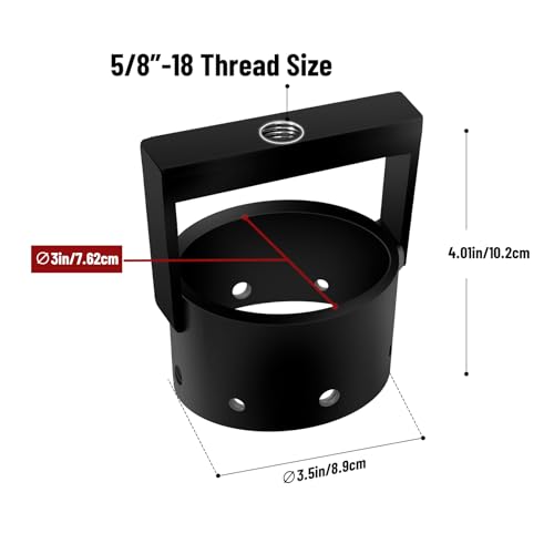 Upgraded Version Thickened SXS CV Axle Shaft Puller Tool,UTV CV Axle Removal Tool,ATV Bearing Puller,Side by Side Bushing Puller (3 inch ID) - size: 3 inch ID