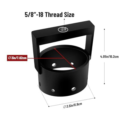 Upgraded Version Thickened SXS CV Axle Shaft Puller Tool,UTV CV Axle Removal Tool,ATV Bearing Puller,Side by Side Bushing Puller (3 inch ID) - size: 3 inch ID